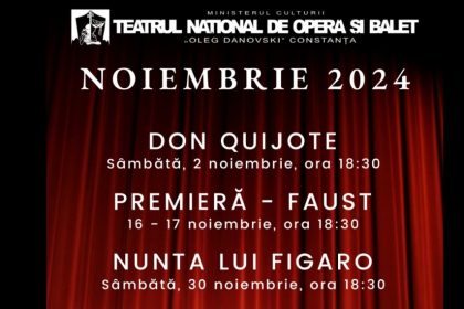 spectacole de neratat in noiembrie la teatrul national de opera si balet oleg danovski constanta 67251b47107fb