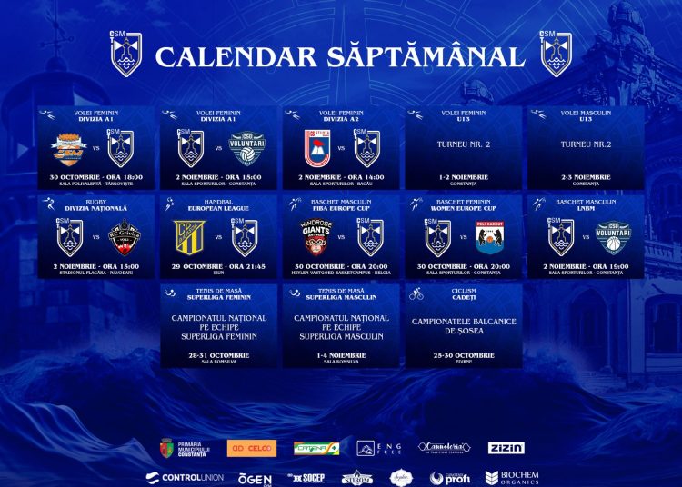 sportivii csm constanta sunt angrenati si in aceasta saptamana in competitii nationale si internationale 6725e0f305ad4