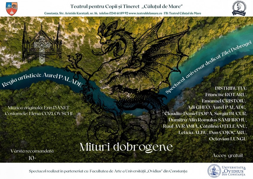 teatrul calutul de mare constanta asteapta publicul la spectacolul mituri dobrogene 673079130749c