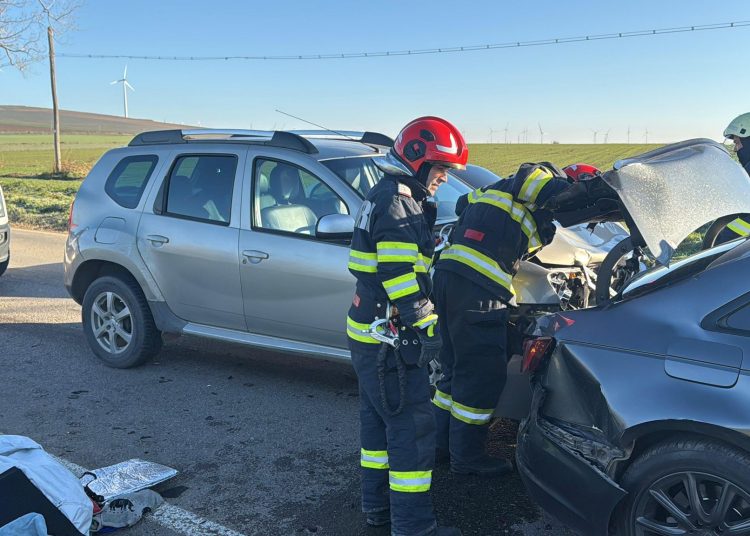 video accident rutier in judetul tulcea un barbat a ajuns la spital 67442ec887e1e