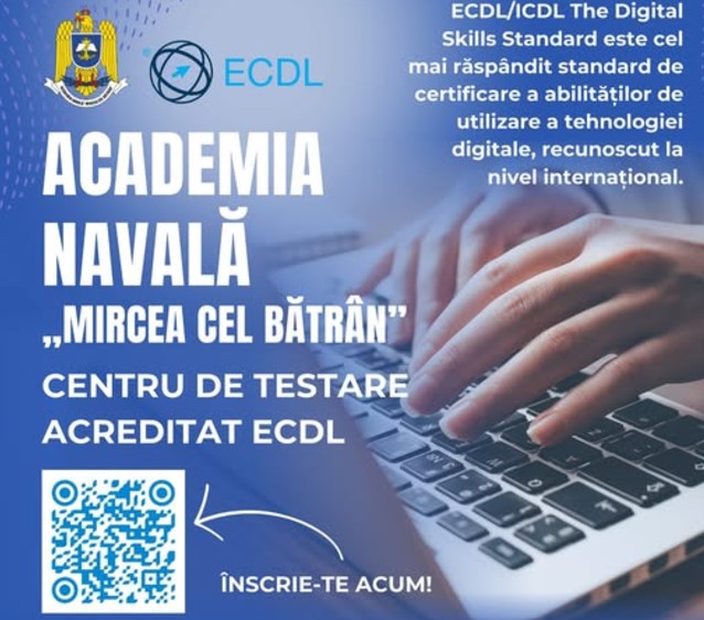 academia navala mircea cel batran din constanta ofera certificare ecdl pentru abilitati digitale 67544670d7104