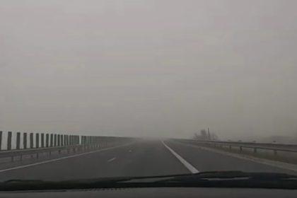 atentie soferi se circula in conditii de ceata pe autostrada a2 67650f6855977