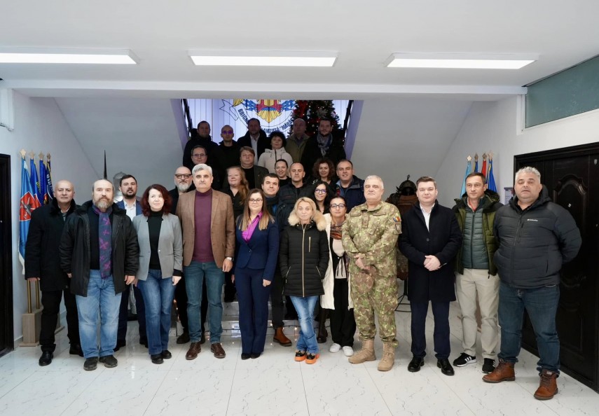 brigada 9 mecanizata marasesti constanta a gazduit o vizita de documentare din partea colegiului national de aparare foto 675d7663396db