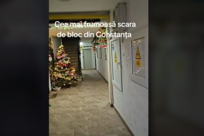 cum arata cea mai frumoasa scara de bloc din constanta de sarbatori video 676eb28897b97