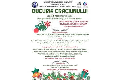 facultatea de arte din cadrul universitatii ovidius aduce lucrarile unor clasici si colinde romanesti 676142dd1eafa