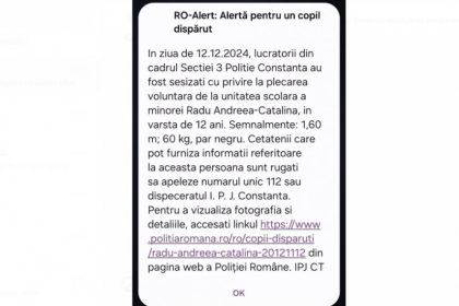 mesaj ro alert despre disparitia minorei de 12 ani primit de locuitorii din constanta 675b9ce423e50