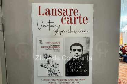 octogenarul vartan arachelian isi lanseaza doua volume la constanta foto 675d5561a7022