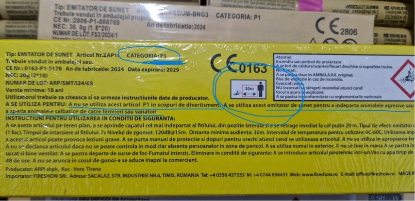 peste 100 de kilograme de articole pirotehnice comercializate ilegal descoperite de jandarmii constanteni foto 6756dc95a33c6