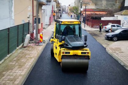 primarul chitac anunta finalizarea asfaltarii ultimului tronson al strazii cuza voda din constanta video 6750556ba304f