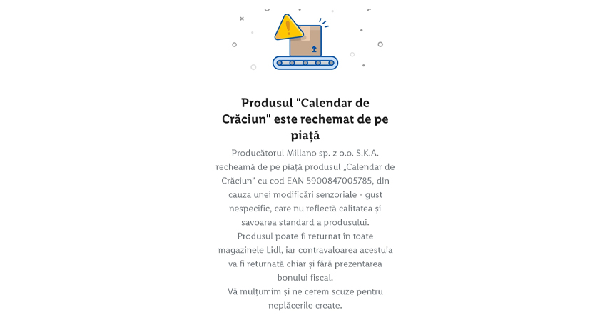 produsul calendar de craciun de la lidl este reclamat pe piata iata despre ce este vorba 6756d12e54046