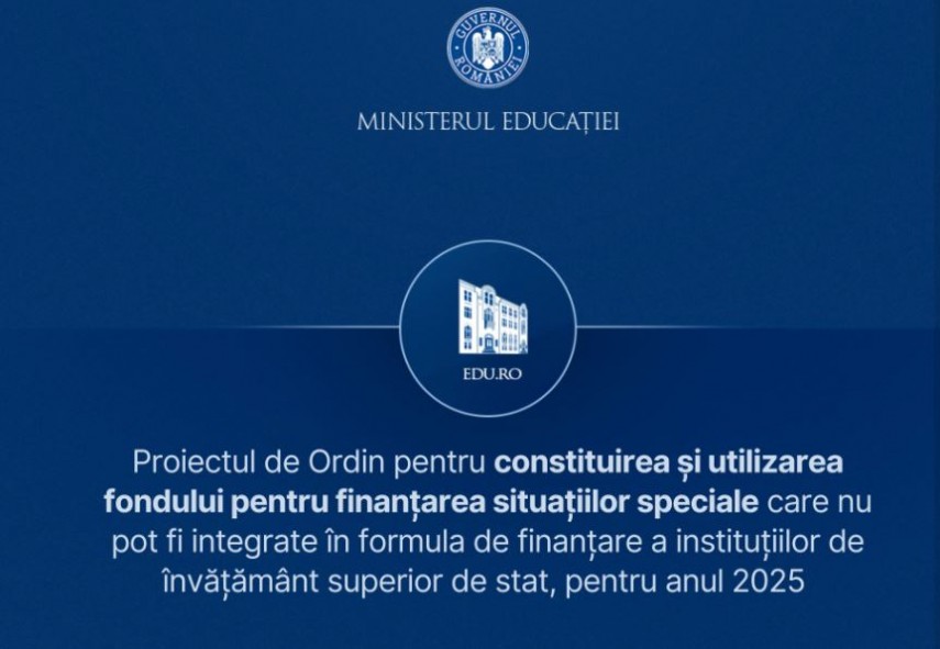 proiectul privind fondurile destinate universitatilor de stat in dezbatere publica 675061789cfaa