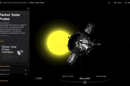 sonda solara parker ajunge la o distanta record de soare in ajunul craciunului 676ab239486f5