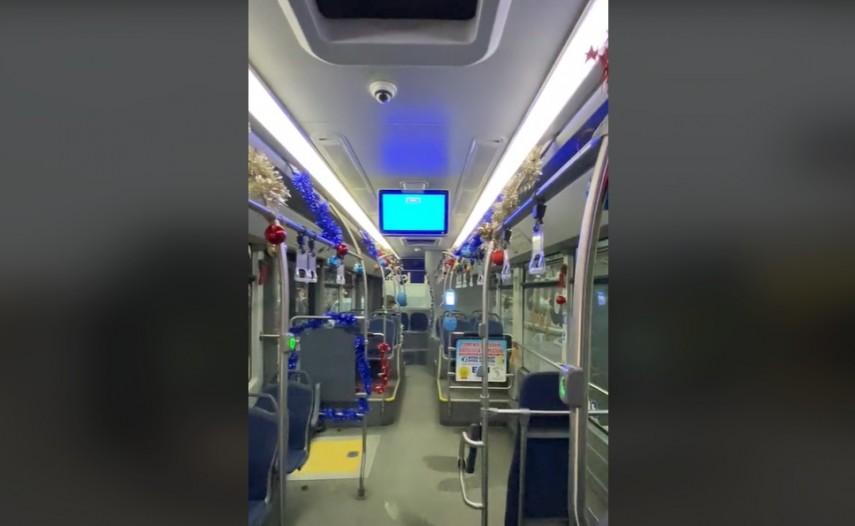 un autobuz din constanta impodobit de craciun starneste un val de reactii pe tiktok iata ce pregateste ct bus pentru anul viitor video 6773db248c1f3