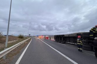 accident rutier pe a1 circulatia rutiera a fost oprita 679b90f31375e