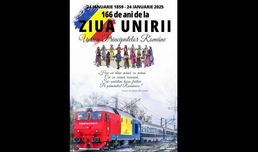 de ziua unirii principatelor romane 24 ianuarie trenul unirii va face legatura intre bucuresti si iasi 678e432c1d504