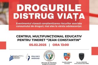 dsp constanta organizeaza un eveniment pentru prevenirea consumului de droguri 67929f00c7e0d