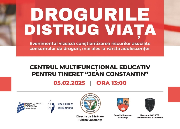 dsp constanta organizeaza un eveniment pentru prevenirea consumului de droguri 67929f00c7e0d