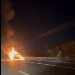 incendiu pe autostrada a2 bucuresti constanta arde o masina pe sensul pe constanta 677ff927a1534