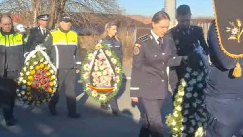 politistul decedat in accidentul naval de pe bratul sfantul gheorghe condus pe ultimul drum fotovideo 6776a28155411