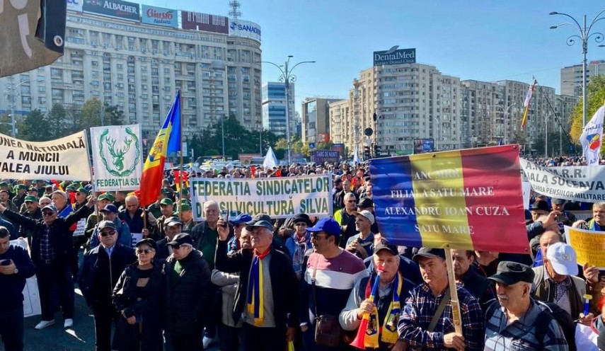 protest de amploare in piata victoriei din bucuresti abrogarea ordonantei trenulet printre revendicarile sindicalistilor video 67938ade23fd0