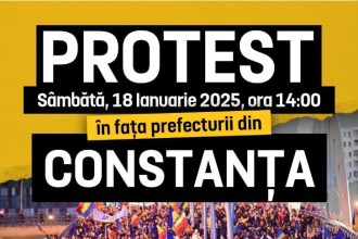 proteste in fata prefecturilor din constanta si tulcea sambata 18 ianuarie 2025 6787d67ba59fb