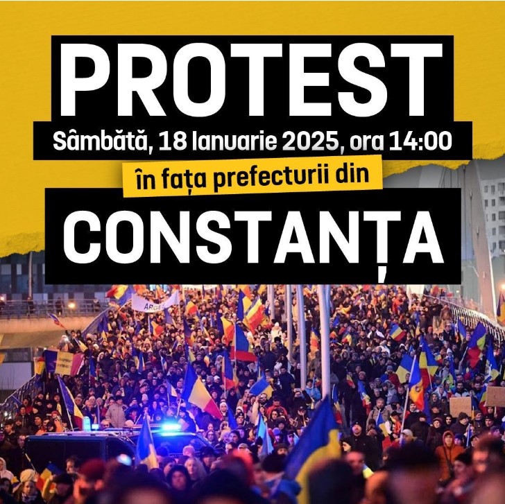 proteste in fata prefecturilor din constanta si tulcea sambata 18 ianuarie 2025 6787d67ba59fb