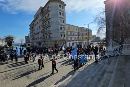 sindicalistii de la damen in actiune de protest la mangalia fotovideo 6798aa387b52c