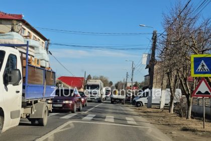 trafic ingreunat intre ciocarlia si cobadin judetul constanta fotovideo 679a13281f88f