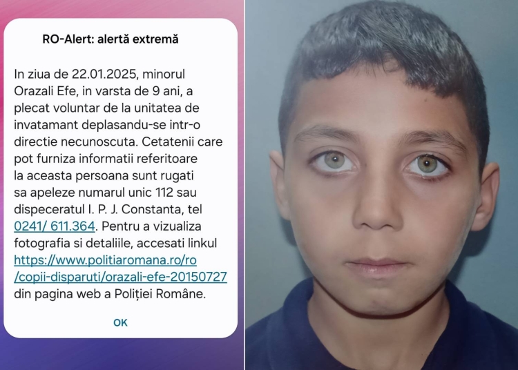 update mesaj ro alert un minor de 9 ani a plecat de la scoala si nu a ajuns acasa 679153b6d9a51