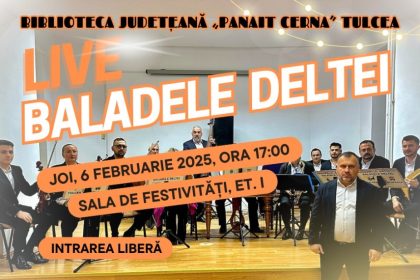 ansamblul baladele deltei sustin un concert la biblioteca judeteana panait cerna tulcea 67a1d6aa2cb05