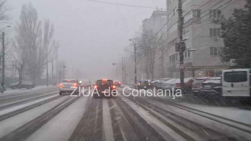 atentie soferi ninsoarea din constanta face drumurile alunecoase fotovideo 67a37f6f5de72