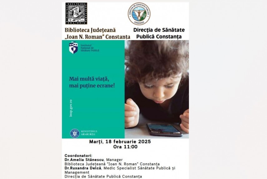 dezbatere despre impactul tehnologiei asupra sanatatii mintale organizata la constanta 67b327bdd40e1