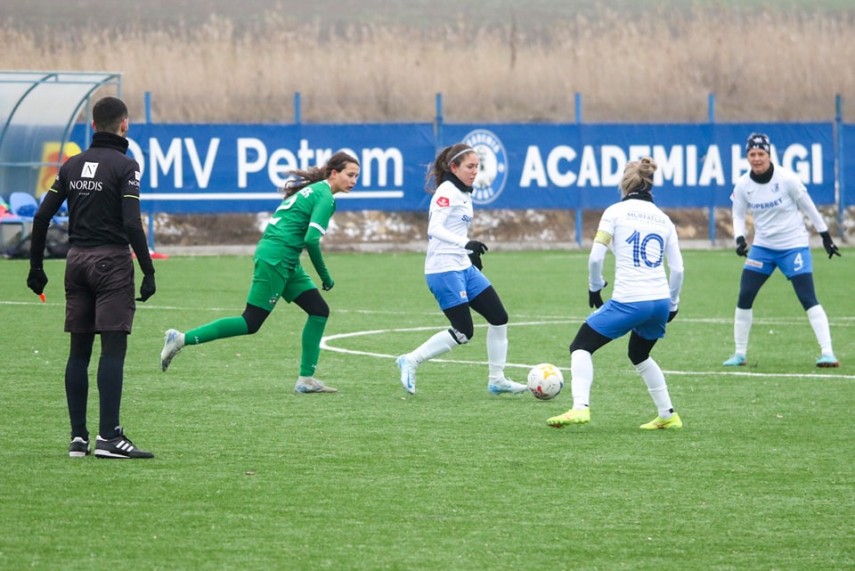 fotbalistele de la farul constanta au inscris zece goluri in amicalul de la academia hagi o noua jucatoare prezentata galerie foto video 67a774af5211a