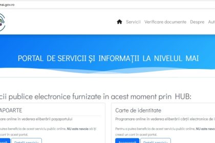 hub ul de servicii electronice al mai accesat de peste 22 de milioane de persoane ofera 13 servicii publice 679dfbb0c0b5f