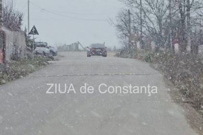 ninge in judetul constanta dupa o perioada cu temperaturi de primavara revine iarna la malul marii galerie fotovideo 67a369c79bcd8