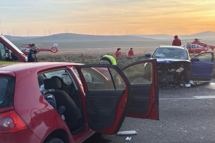 video accident rutier pe dn 22 doua victime transportate la spitale cu elicopterele smurd 67afd13c82adc