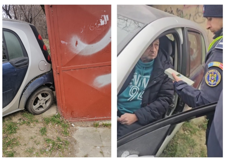 video update a fost retinut un politist aflat in timpul liber a evitat o tragedie in tomis nord un sofer beat a lovit cu masina un garaj zona fiind plina de copii 67ab4df6b876b