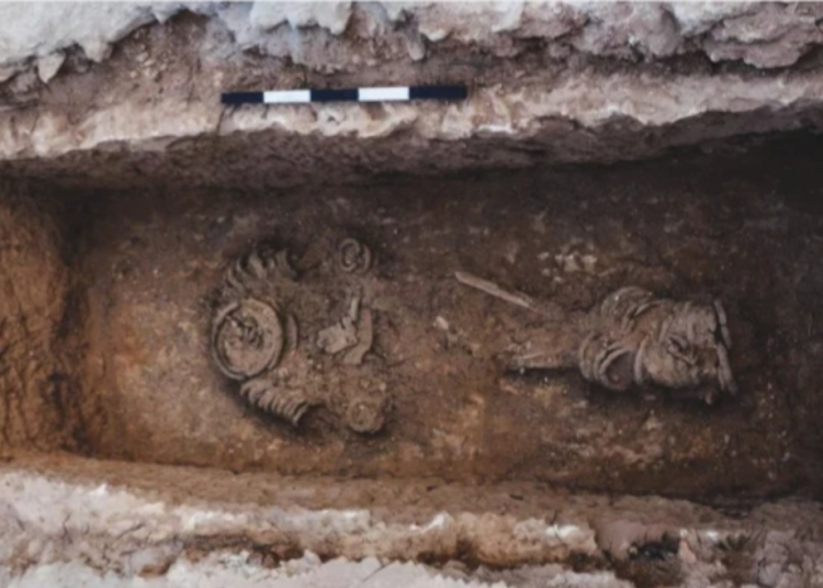 calugarita ingropata in lanturi acum 1 500 de ani descoperita langa ierusalim 67c950a9bc755