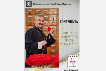 feminitate si maternitate femeia eterna poveste a cincea conferinta a parintelui marius mosteanu la biblioteca judeteana 67c9970ade33e