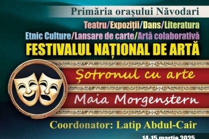 festivalul national sotronul cu arte debuteaza la navodari maia morgenstern invitata special 67d288b398006