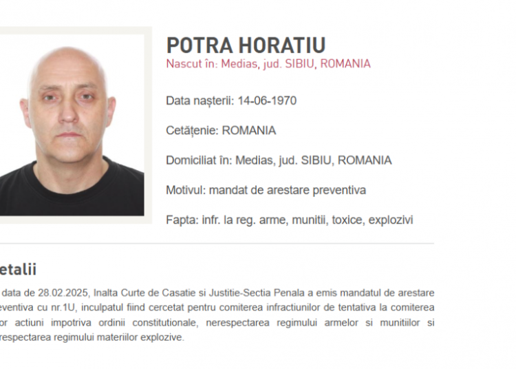 horatiu potra a fost dat in urmarire impreuna cu fiul si nepotul sau 67c2e11dc2aac