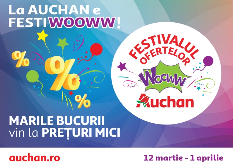 la festivalul ofertelor wooww la auchan ai reduceri masive la peste 1 600 de produse descopera primele oferte 67d1cfb7b8746