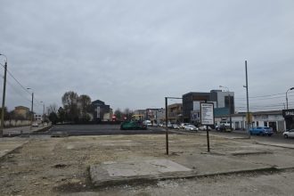 locuri de parcare si spatii verzi in locul fostului bazar gorbaciov au inceput lucrarile 67d9cb3154b72