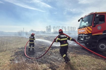 video incendiu de vegetatie uscata in delta dunarii 67d96318e90a5