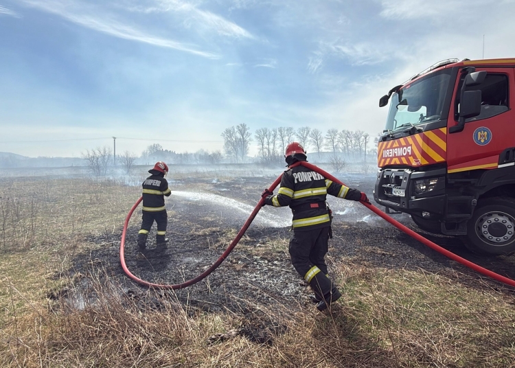 video incendiu de vegetatie uscata in delta dunarii 67d96318e90a5